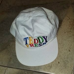 Teddy Fresh White Cap Trucker Hat